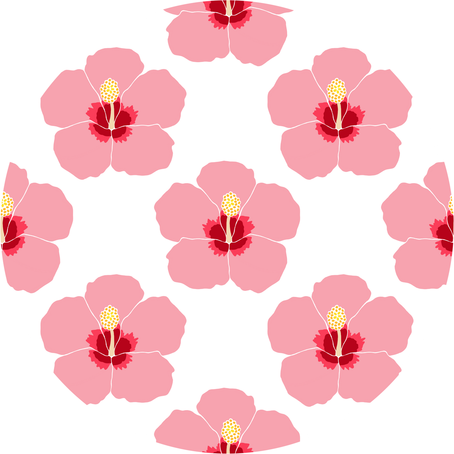 Everyday Dress - Hibiscus in Bloom