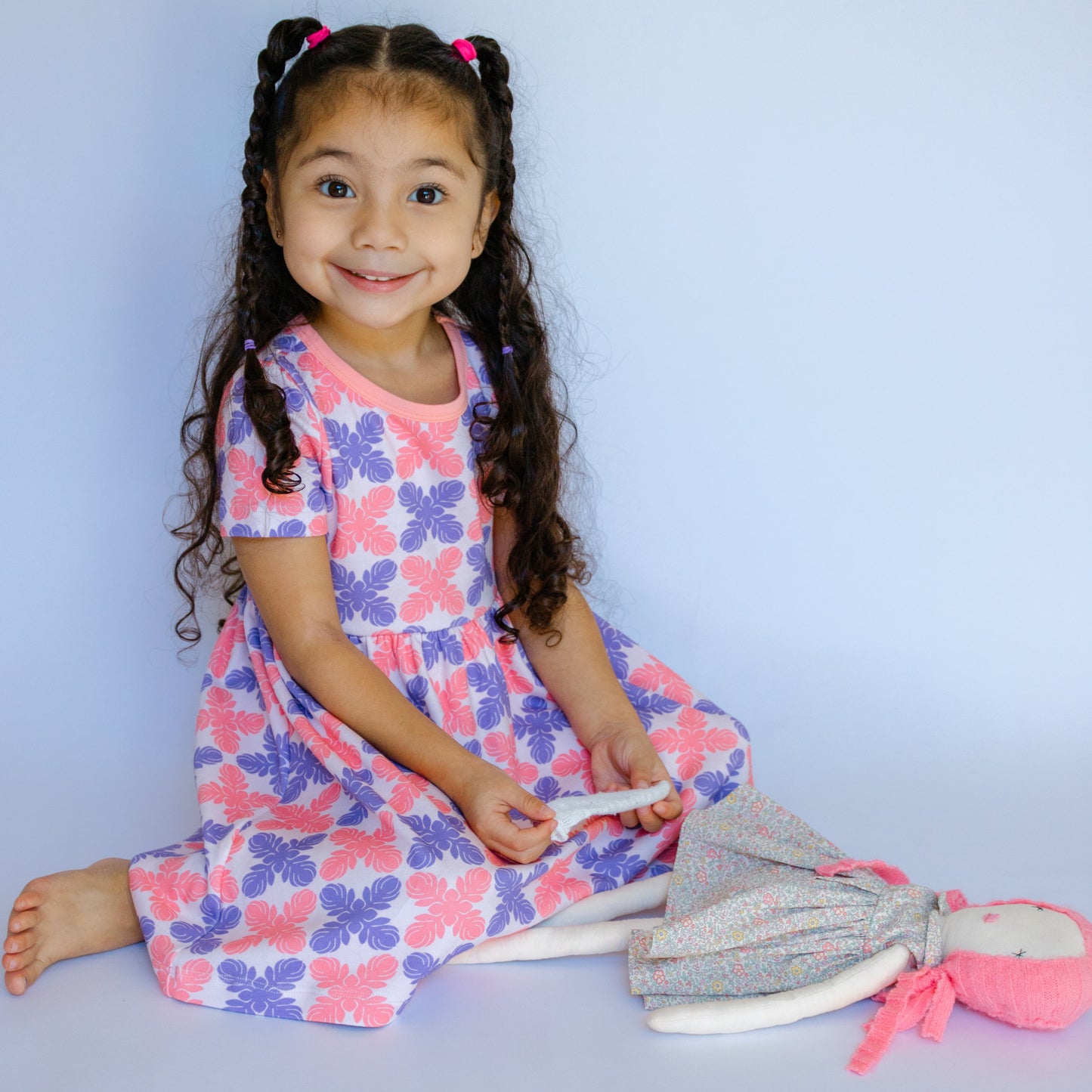 Everyday Dress - Pink Loke