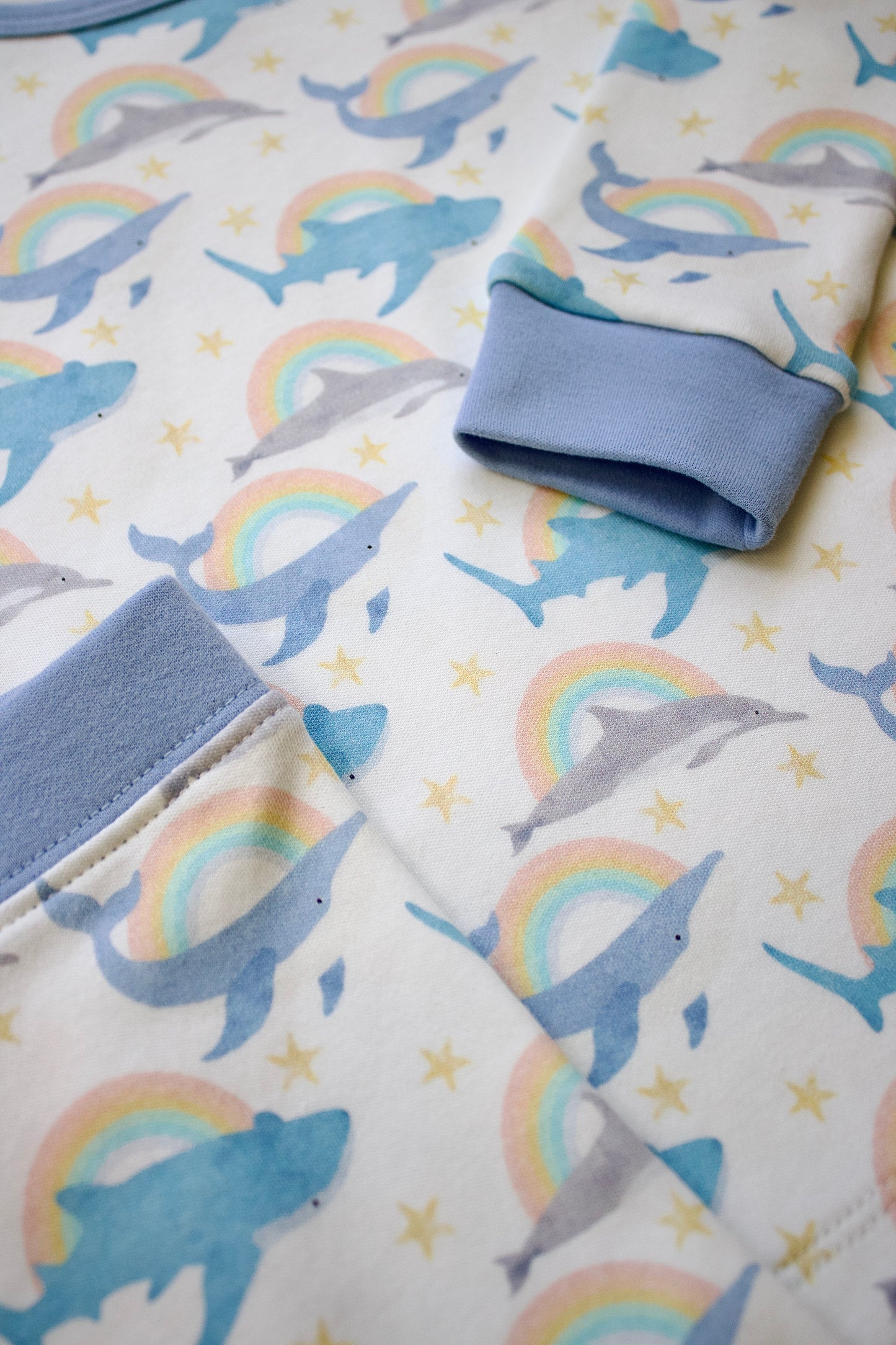 Two-Piece Long Sleeve Pajama Set - Anuenue & Friends