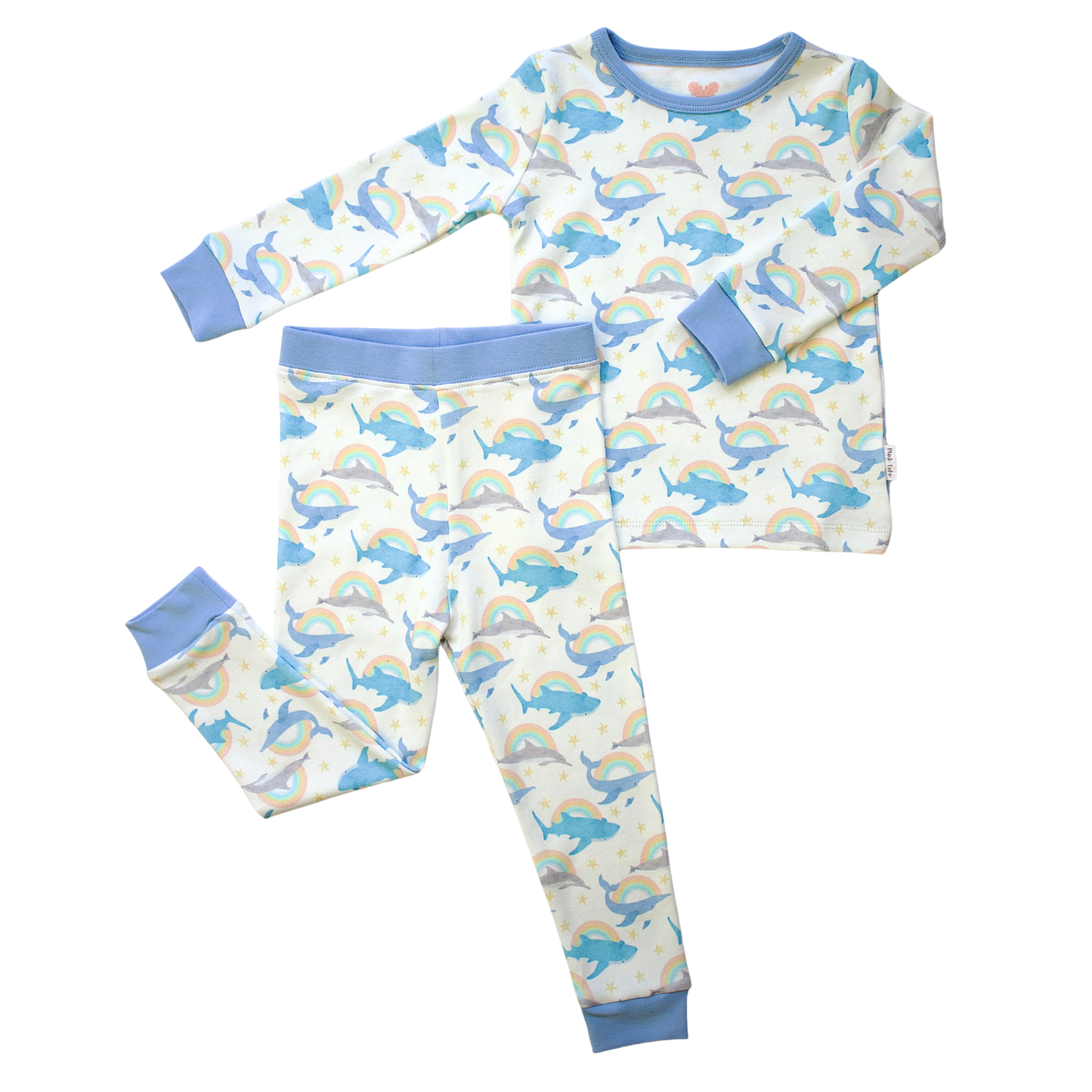 Two-Piece Long Sleeve Pajama Set - Anuenue & Friends